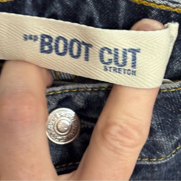 GAP | Women’s Bootcut Stretch Dark Denim Blue Jeans Size 10XL - Picture 10 of 12